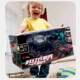 Extra-Large Children's Remote Control Car, Rechargeable Remote Control Car Toy, High-Speed Four-Wheel Drive Off-Road Vehicle, Boys' Spray Climbing Car
