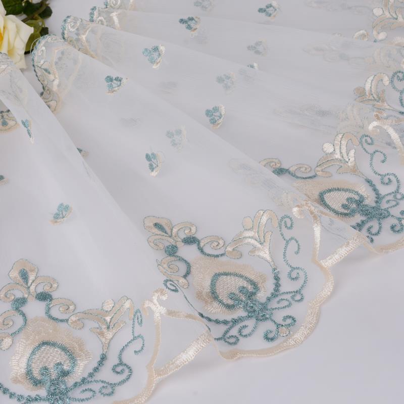 30cm Lace Trim Mesh Embroidery Skirt Hem Bed Edge Handmade Accessories Curtain Lace M-81 30cm Lace Trim Mesh Embroidery Skirt Hem Bed Edge Handmade Accessories Curtain Lace M-81