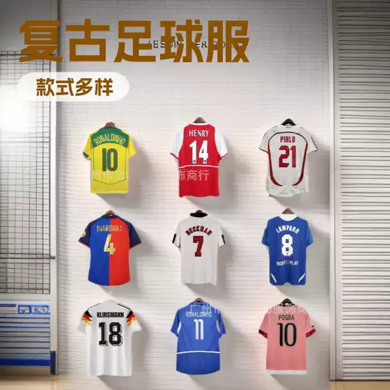 German and English Retro Football Jerseys Ac Santos Arsenal Star Player Match Uniforms Fan Jerseys