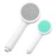 Solar-Powered Pressure-Free Shower Head, White Color, Detachable and Washable, Handheld Showerhead for Home Use, with Pressure-Boosting Shower Head