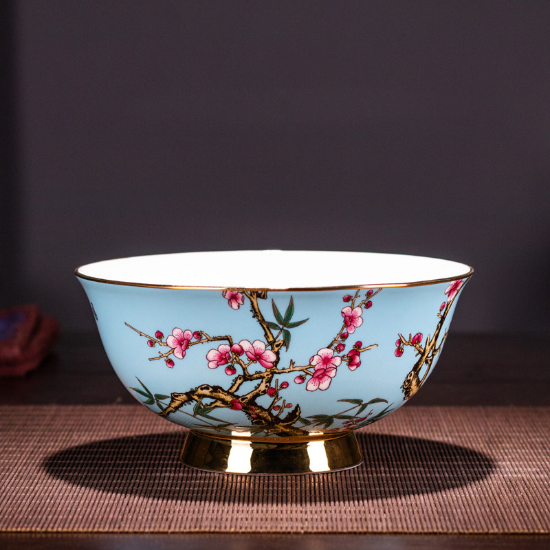 Chinese Ceramic Art Lifetime Achievement Award Provincial Gongmei Master Yuan Shufan Tea Bowl Tableware Mei Kai Wufu