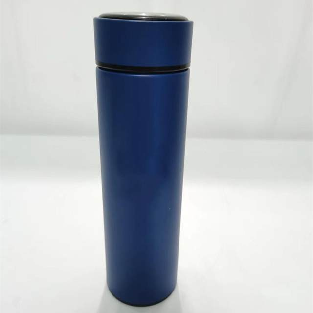 Fire water cup glass summer water cup 316 stainless steel black spring and autumn thermos cup PP material sports water cup