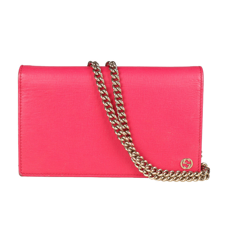 [9.5 New] Gucci/Gucci Women's Shoulder Bag Crossbody Bag Women's Wallet Cowhide Leather