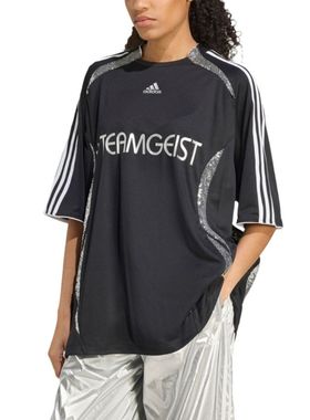 adidas Adilenium 舒适百搭时尚短袖足球衣 女款