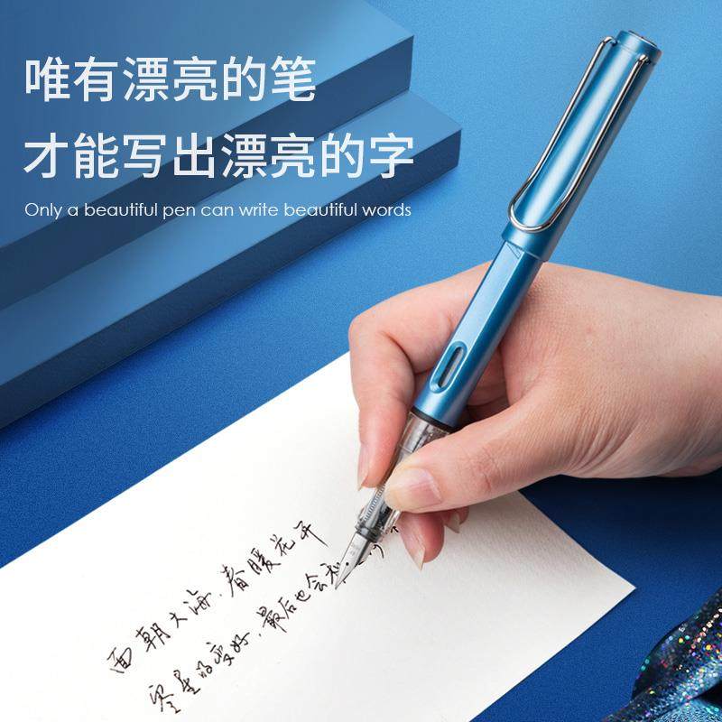 Hero Brand 359 Fountain Pen for Third Grade Primary School Students Special Calligraphy Practice for Men and Women High-End Exquisite High-Value Ink Bag Ink Replaceable Pen Beginners Erasable Pen Genuine Officially Authorized