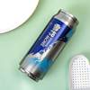 Snowflake Beer Thermos Cup, New Can-Shaped Cola Cup, Vacuum Cold Cup, Trendy Creative Stainless Steel Straw