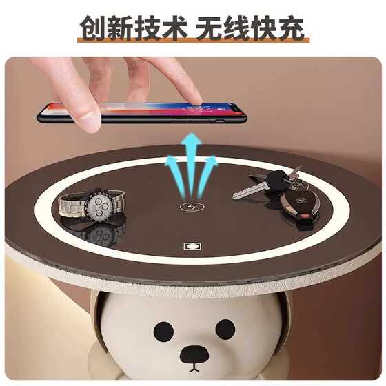 移动边几带轮小推车置物架床头柜卧室桌几客厅万向轮茶几喝茶圆桌