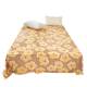 Coffee shop garden happiness sun flower coffee cream velvet sheets single piece custom winter warmth