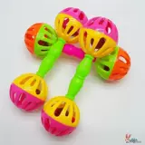 Погремушка для раннего возраста, игрушка, портативная хваталка, колокольчик, головоломка, раннее развитие, подарок на день рождения