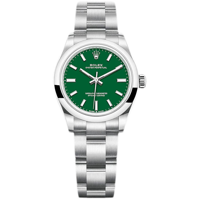 Unused 99% New Rolex Oyster Perpetual Series Automatic Mechanical Watch for Women M277200-0006 Green Dial Unused 99% New Rolex Oyster Perpetual Series Automatic Mechanical Watch for Women M277200-0006 Green Dial