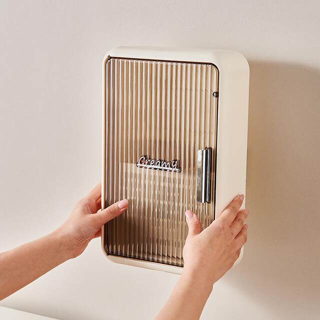 Light Luxury Cream-Style Wall-Mounted Chopstick Holder for Home Kitchen, Water-Draining Storage Rack, Small Chopstick Holder