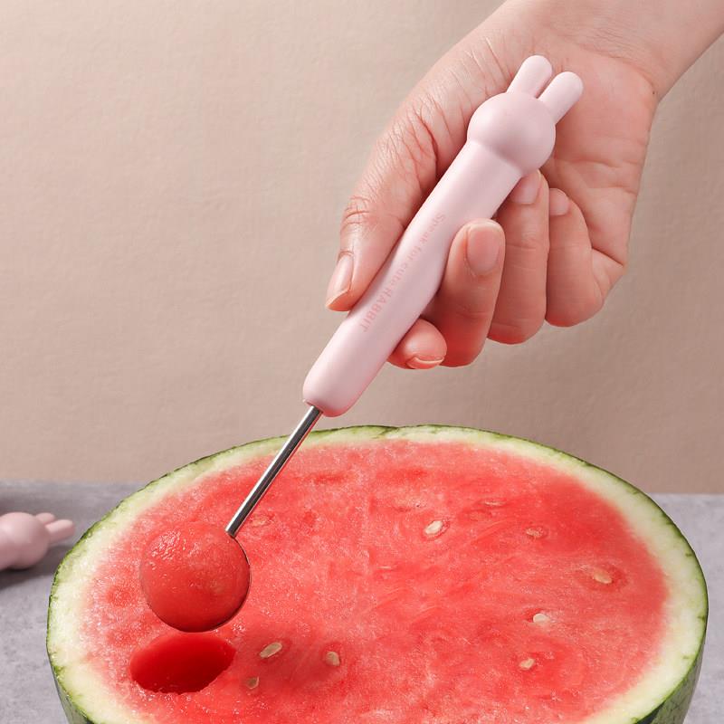 Fruit Ball Scooper, Watermelon Ball Maker Set, Cantaloupe Watermelon Ball Tool, Watermelon Gadget