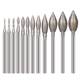 Jade carving tool J needle jujube needle electric carbide head grinder special jade jade agate beetle carving needle