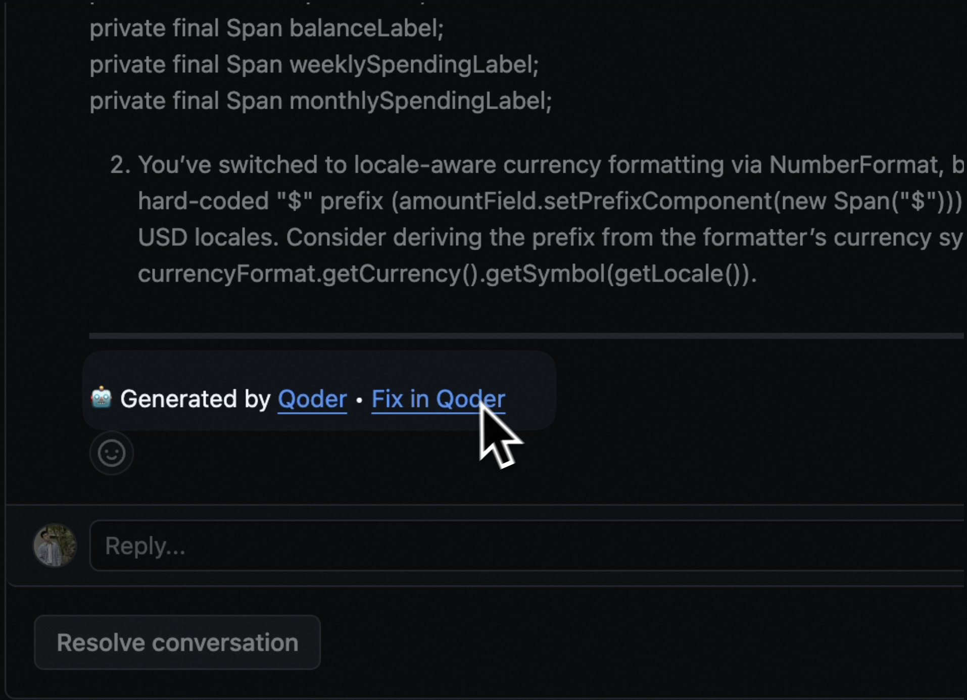 Deep Link Screenshot