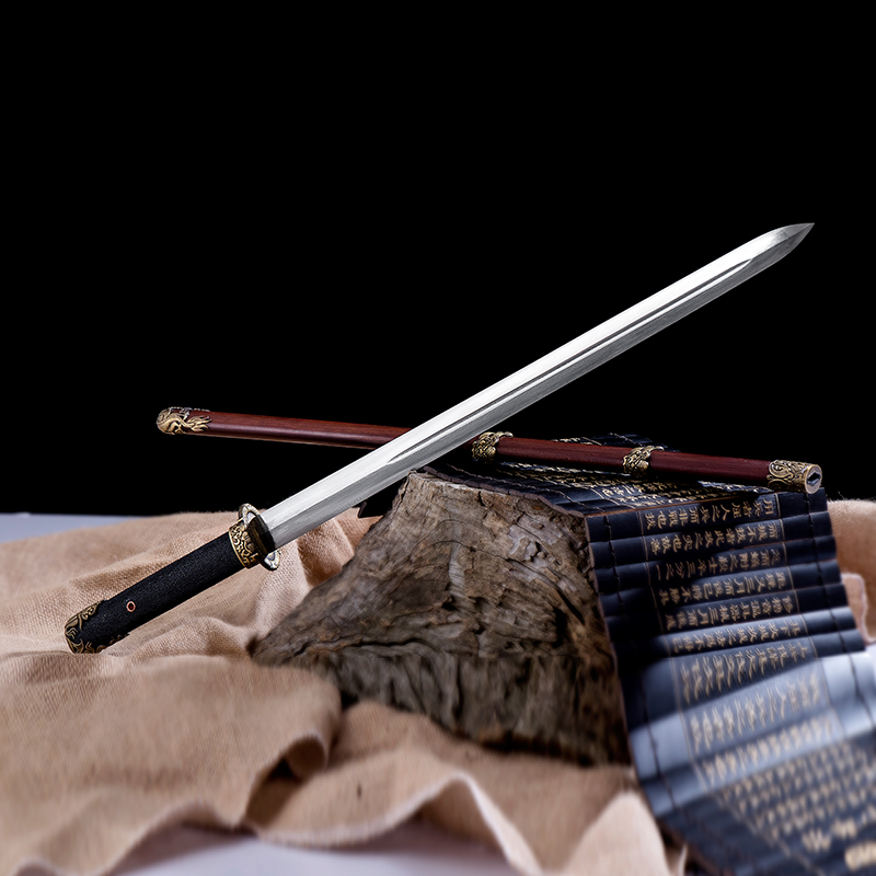 Dragon Sword Jiang Lihua Senior Artist of Artist Unopened Paint Steel Sword