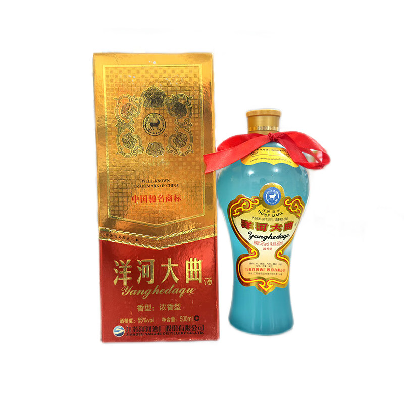 2012-2013年洋河大曲500ml一瓶55度浓香型白酒陈年老酒评价- 淘宝网
