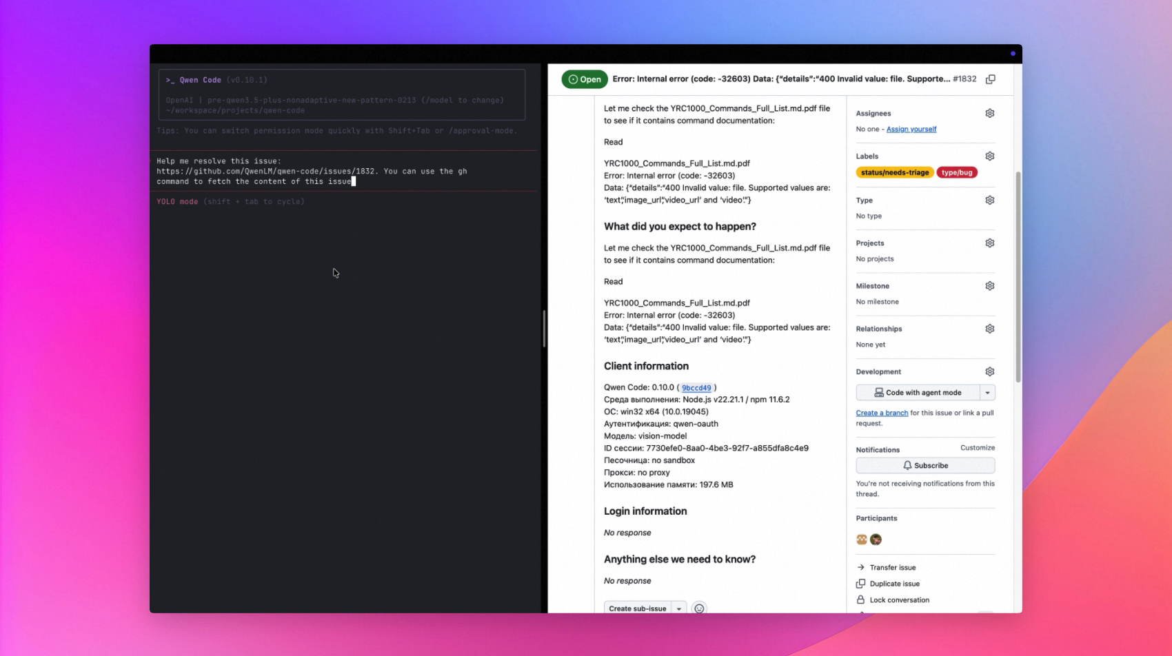 Corrigir Issues do GitHub