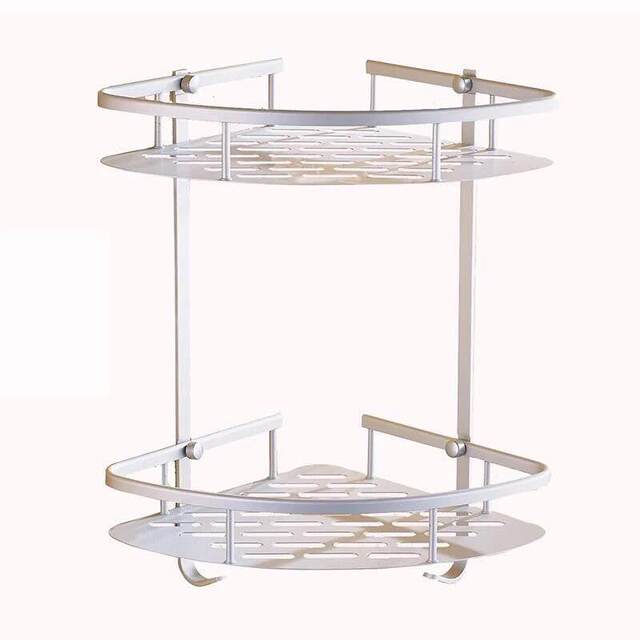 Perforated 304 Stainless Steel Bathroom Triangle Bathroom Rack Wall-Mounted Shower Room Tripod Toilet Supplies