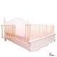 Bed Rail for Babies to Prevent Falls, Anti-Fall Bed Guardrail for Infants and Toddlers, One-Sided Solid Wood Heightened Bed Rail, Large Bed Side Panel