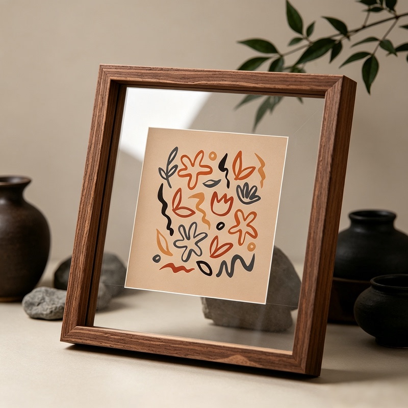 Double-Sided Transparent Acrylic Real Glass Photo Frame Display Stand DIY Handmade Photo Decoration Polaroid Square Shape Double-Sided Transparent Acrylic Real Glass Photo Frame Display Stand DIY Handmade Photo Decoration Polaroid Square Shape