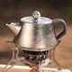 Kodun Pure Titanium Tea Brewer 야외 캠핑 스톤 냄비 묘목 Xishi Pot Titanium Alloy Home Kung Fu Tea 세트 세트