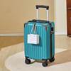 New 18-inch small password suitcase for men and women, lightweight leather suitcase, universal wheel trolley case, cute