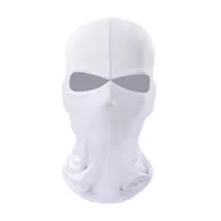 Двойной капюшон белый