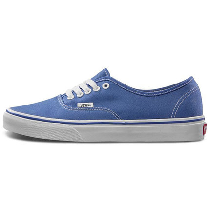 Vans Authentic 帆布 低帮 板鞋 男女同款 蓝白