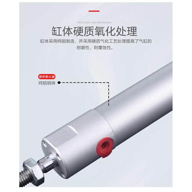 Robot accessories upper and lower lead-out cylinder 20/25/32 composite injection molding machine pneumatic tool mini cylinder