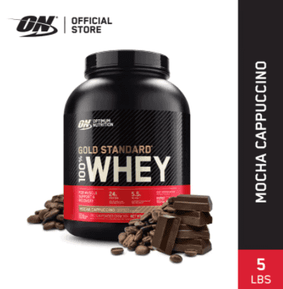 Gold Standard Whey Protein 5 lbs - Mocha Cappuccino