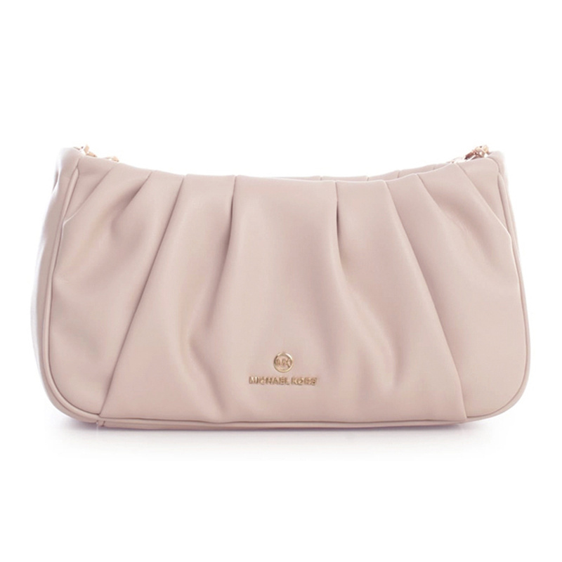 Unused Michael Kors/Hannah Leather Soft Pink Women's Small Shoulder Bag