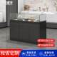 Glass display cabinet with lights, museum cultural relics, antique paint display cabinet, calligraphy and painting display cabinet, corporate exhibition hall display cabinet