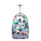 Japanese Elementary School Students' Silent Trolley Schoolbag for Boys and Girls, Large Capacity, Waterproof, Stair-Climbing Capable, Junior High School Trolley Bag