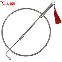 Chinatown Steel Steel Rolling Iron Ring Iron Ring Nostalgia Toy Rolling Children Nursery School Wind Fire Wheel Pushchild Iron Ring Solid Iron Ring