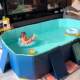 Swimming Pool, Inflatable-Free, Foldable, Household Children's Pool, Family Outdoor Large Bracket Pool, Adult Baby Pool