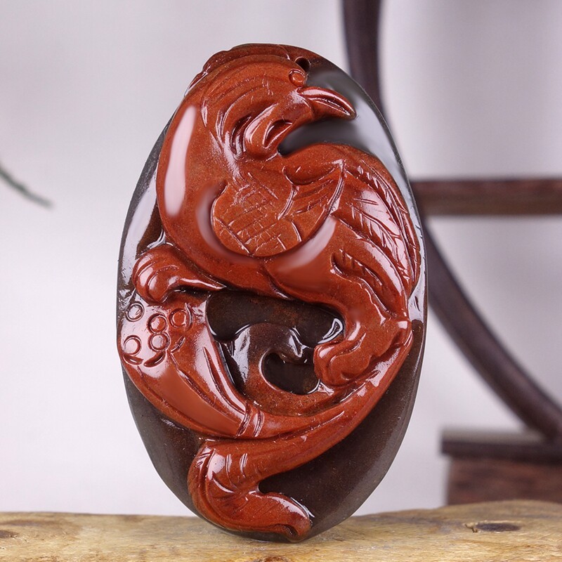 Leakage, master's pretty color carving, Yunnan Longling Huanglongyu 