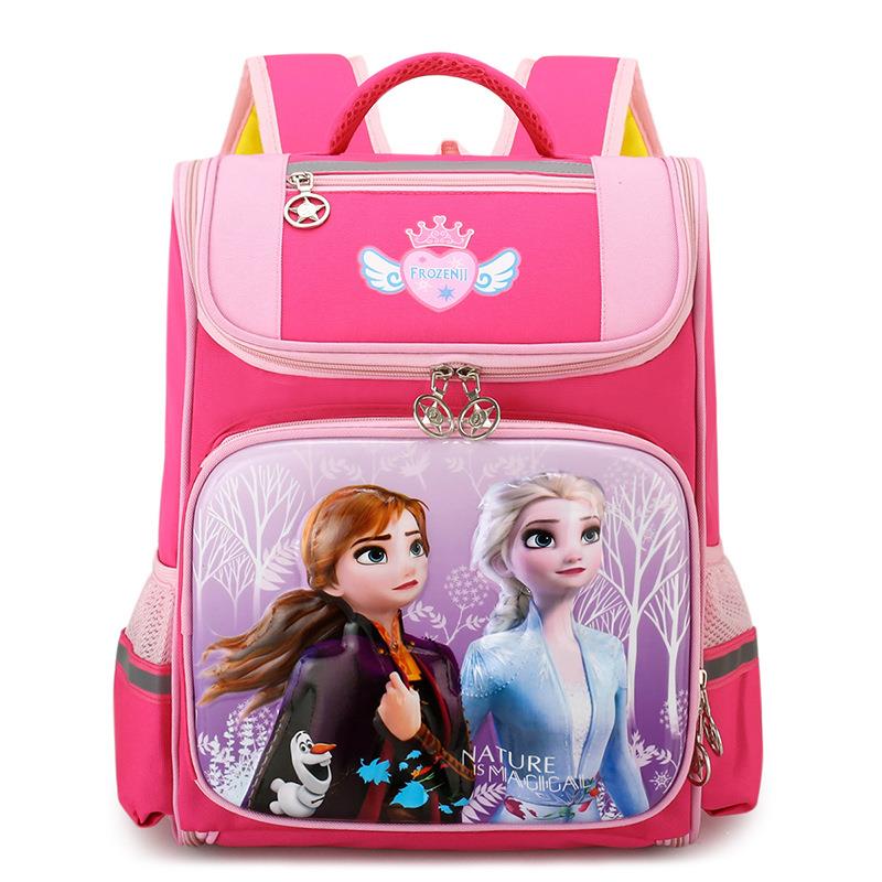 Primary School Bag Cartoon Children's Backpack Large Capacity Casual Backpack for Boys and Girls -