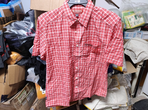 Новая подлинная SIMMS SIMMS Half -Sleve Shirtya Flying Flying Рыбалка Рыбалка Рыбалка Рыбалка, настоящая