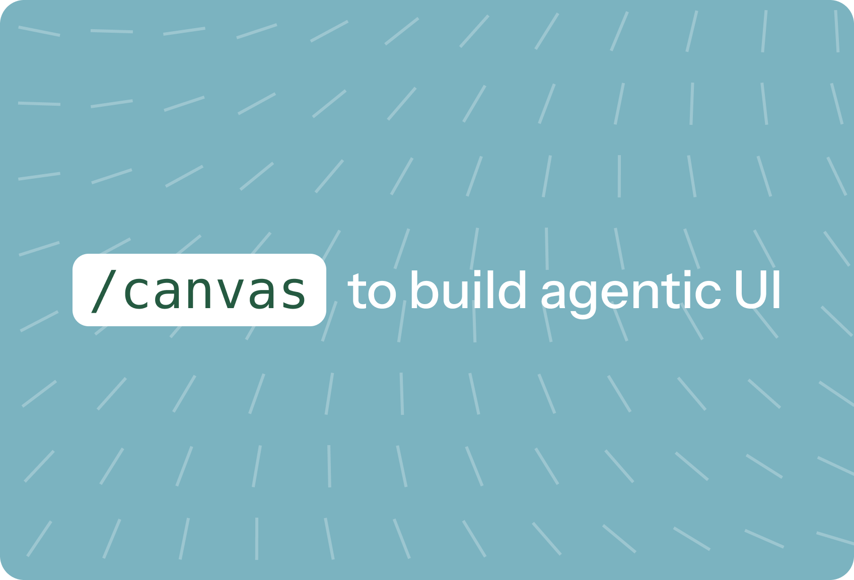 /canvas:不止是更漂亮的输出,而是下一代人机协作
