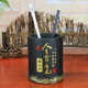 Customized office boss desktop study pen holder light luxury high-end inspirational storage high-end decoration ornaments