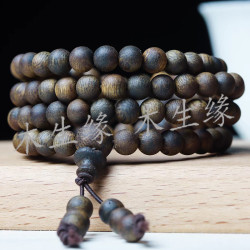 신분증, Nha Trang Baiqi Nan Wild Agarwood Agarwood Collection Level 7mm108 남성 및 여성 팔찌의 공식 영역