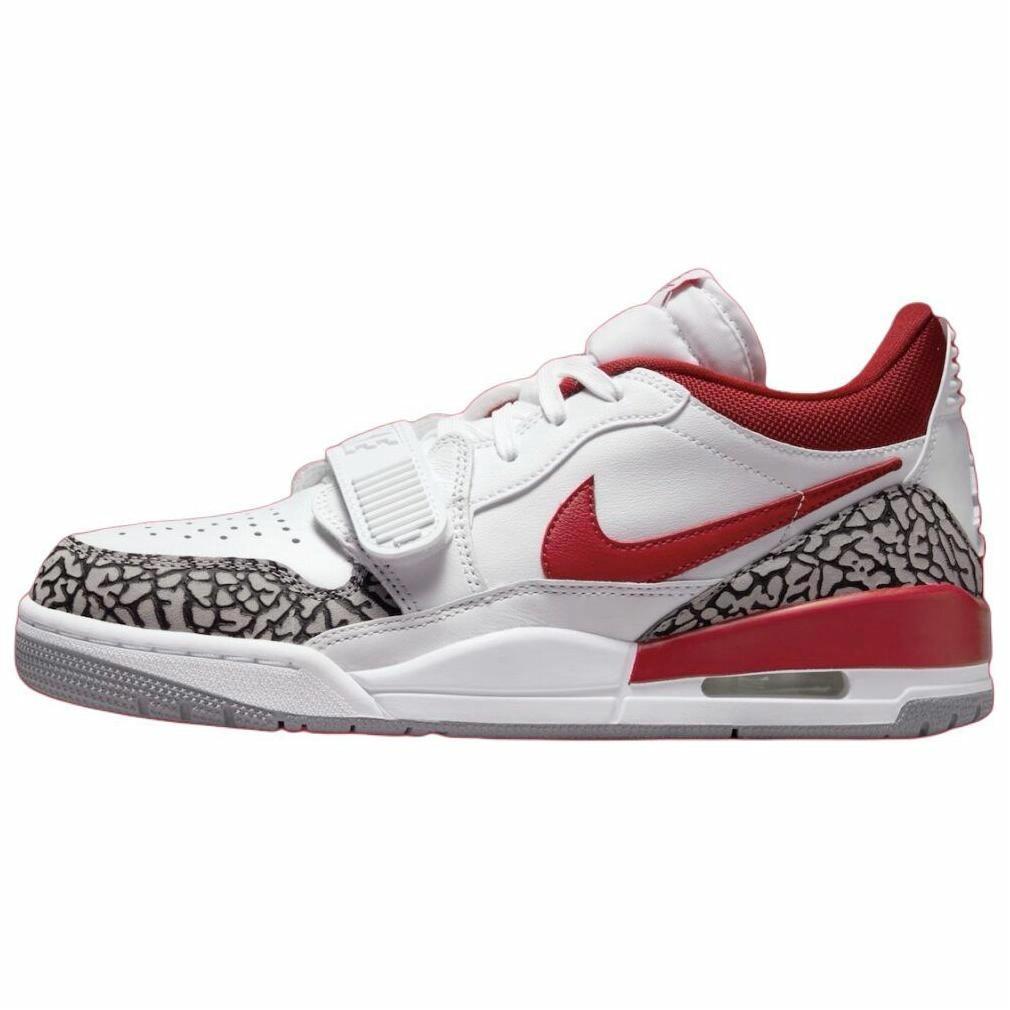 Jordan Legacy 312 Low“Gym Red”柔软舒适  低帮 复古篮球鞋