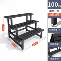 [Трехслойный цельностальной каркас] Столешница шириной 100 см⚡ с полым дренажным поддоном, десятилетняя гарантия, многослойное хранение, разная глубина