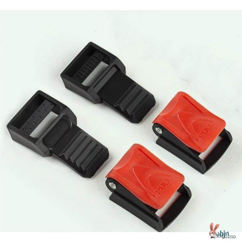 头盔锁扣配件通用电动摩托车安全帽下巴扣三节插扣插销卡扣安全扣