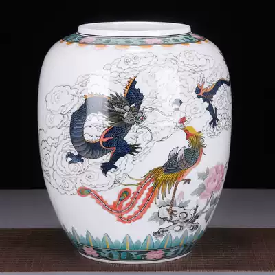 Collection gift gift Songhe successor master Sun Xinshui entered the room disciple Xiao Lihui vase decoration