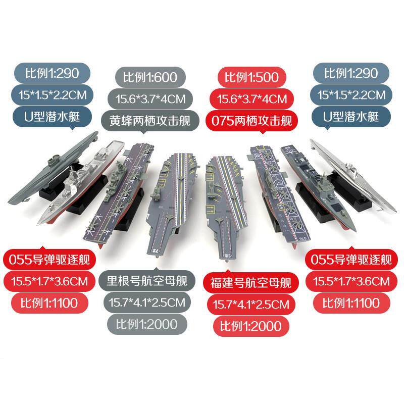 25年最新必买！003号福建舰4D拼装模型，还原度炸裂，军迷闭眼入🔥-船舶-淘宝好物网