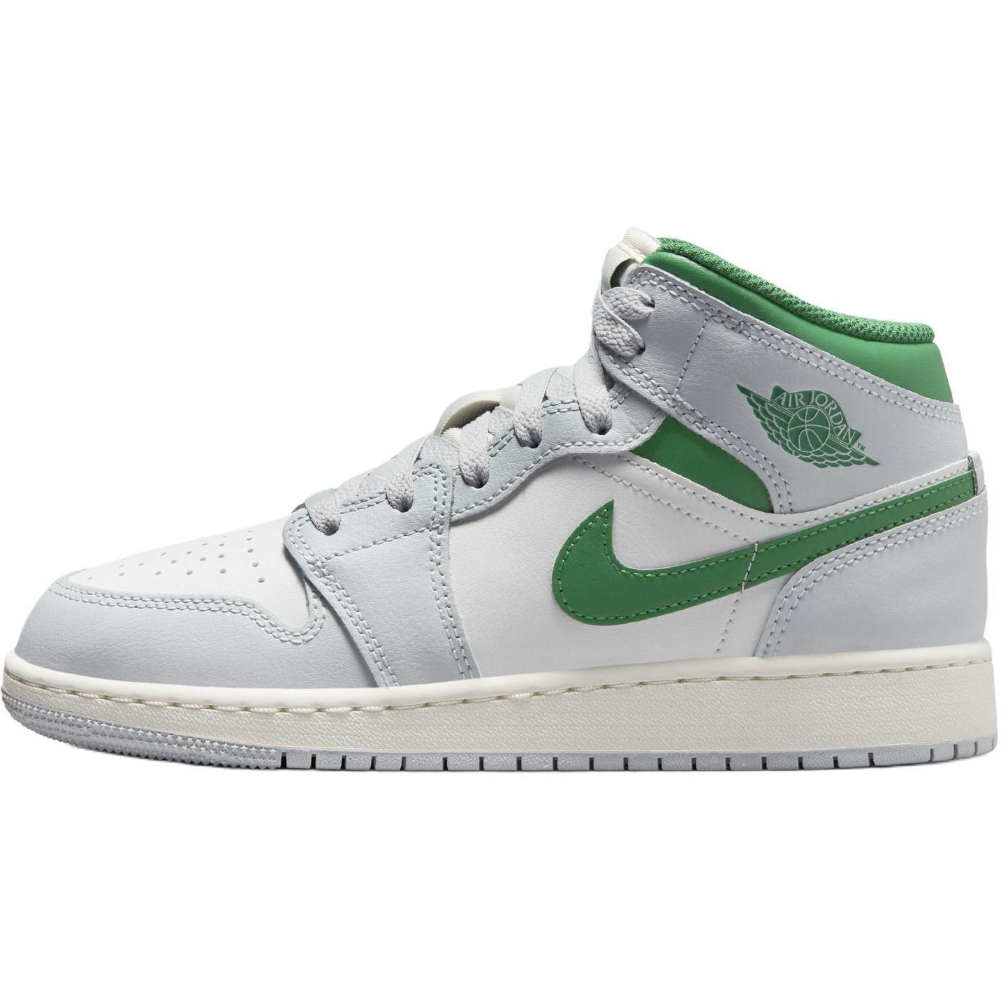 Jordan Air Jordan 1 MID舒适百搭 耐磨 中帮 儿童篮球鞋