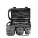 Kettlebell Home Fitness Equipment Electroplated Dumbbell 20kg Painted Plastic Box 50kg Gift Box Set for Men and Women Home Use
