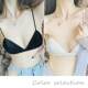 Summer Thin Silk Seamless Triangle Cup Bra for Big Breasts, No Steel Ring, Small Breasts Women's Bra