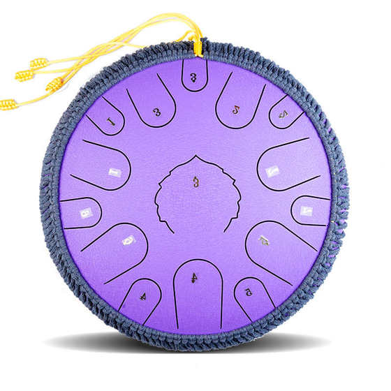 梵音空灵鼓15音钢舌鼓14寸忘忧鼓13音初学者儿童碳钢专业级鼓乐器